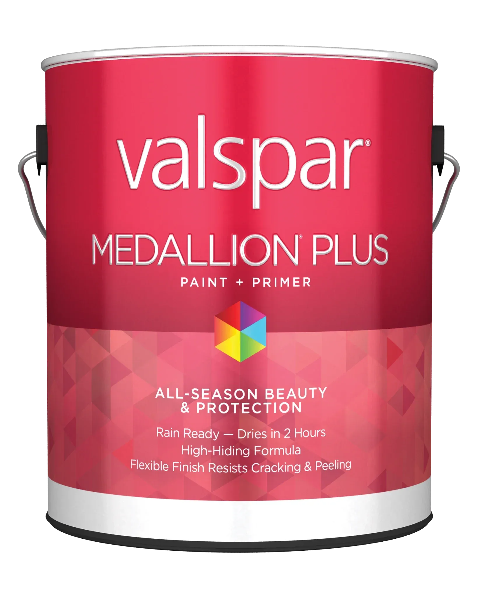 Valspar® Medallion® Plus Exterior Paint   Primer Flat 1 Quart Pastel Base