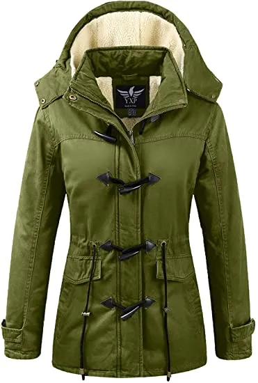 WINTER THICKEN MILITARY PARKA JACKET