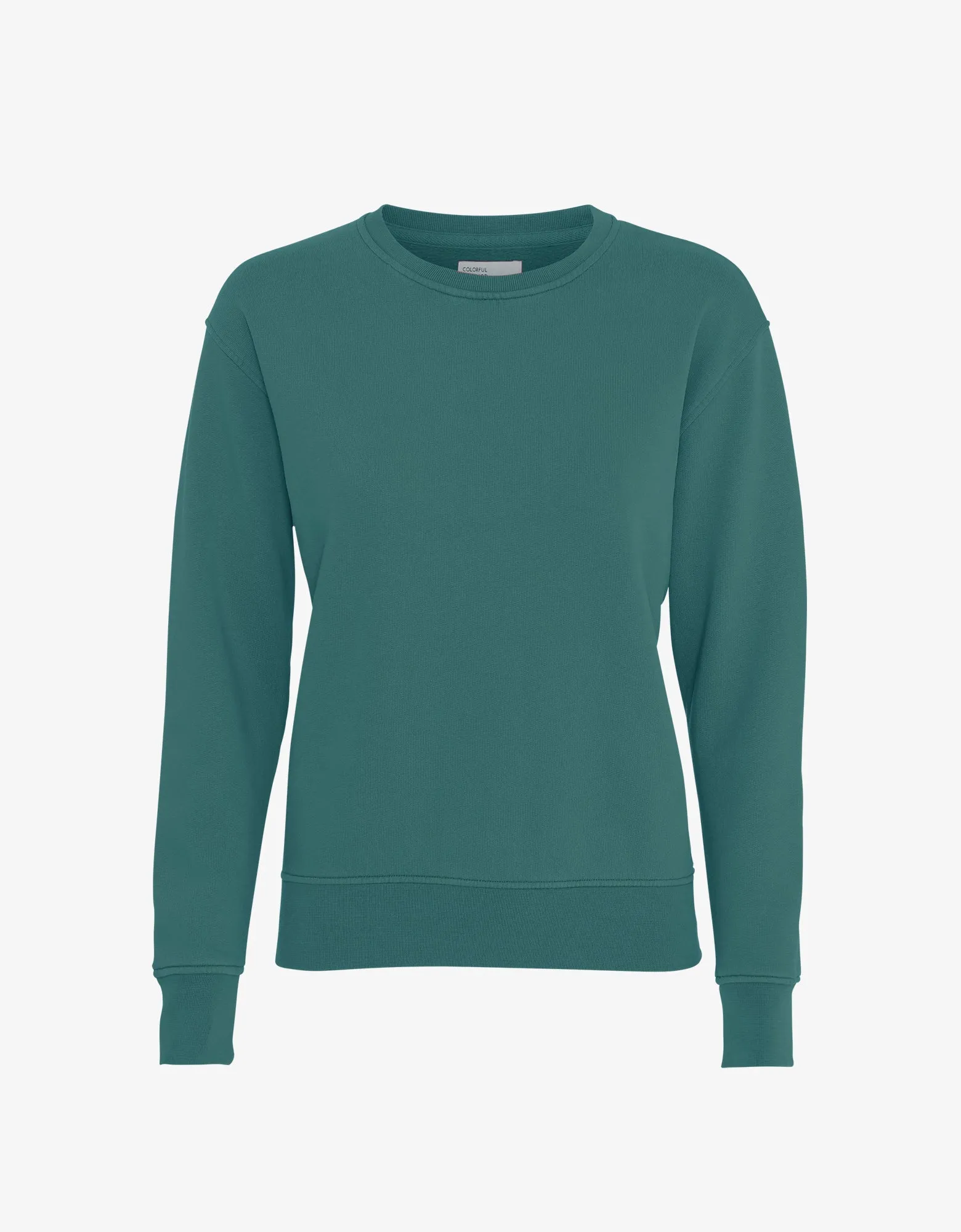 Women Classic Organic Crew - Ocean Green