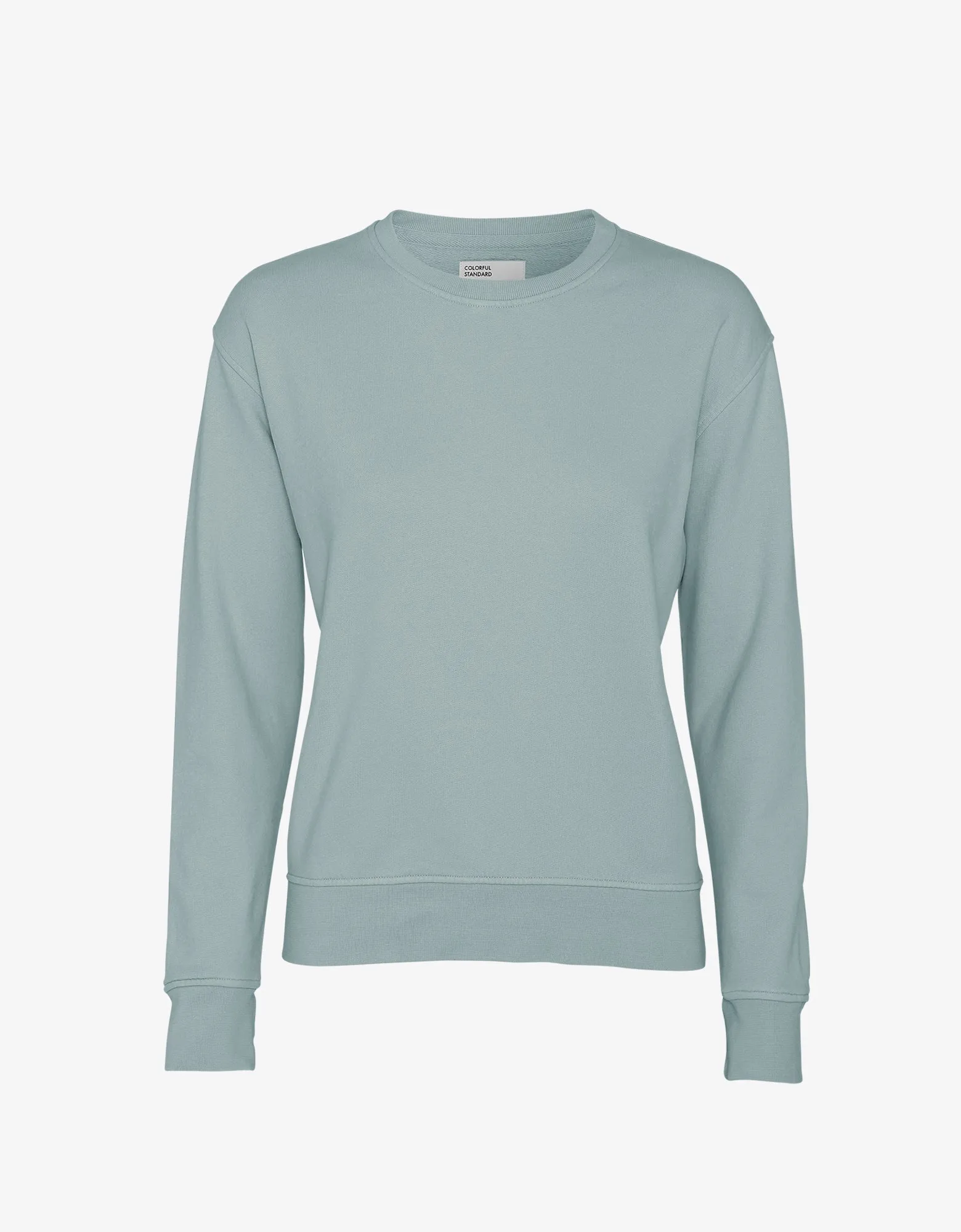 Women Classic Organic Crew - Steel Blue