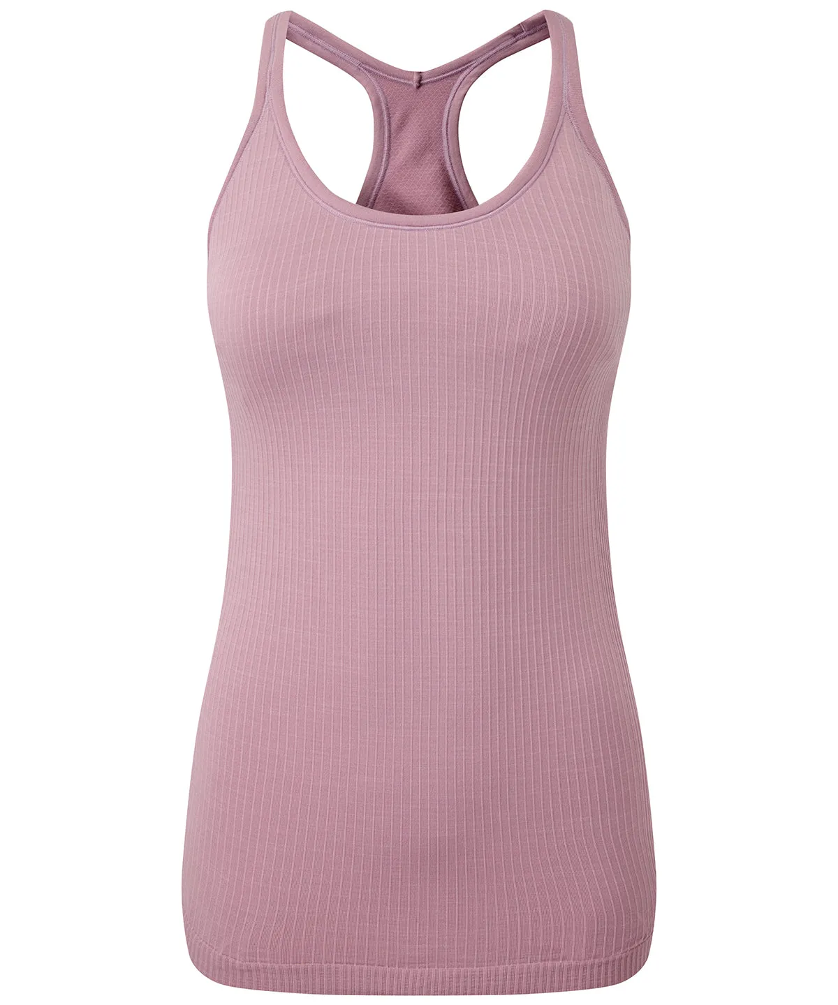 Womens TriDri® seamless 3D fit multi-sport sculpt vest with secret support | Mauve