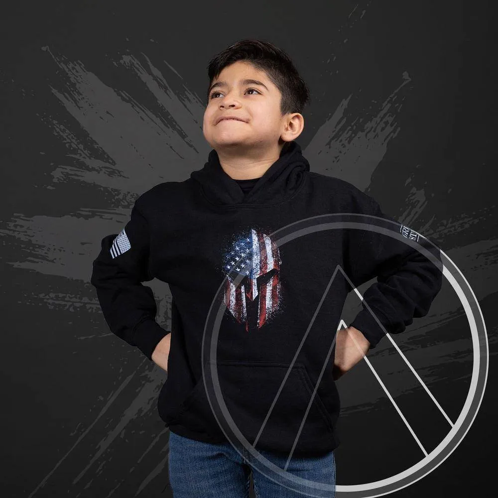 Youth American Spartan Hoodie - Black